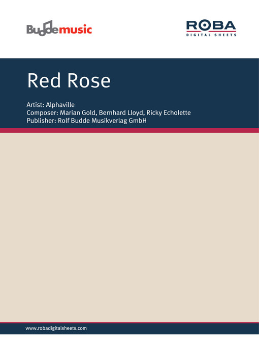 Upplýsingar um Red Rose eftir Marian Gold - Biðlisti